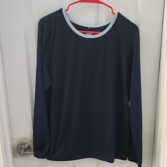 NWOT Lands' End Navy and White Pajamas - Picture 3 of 4